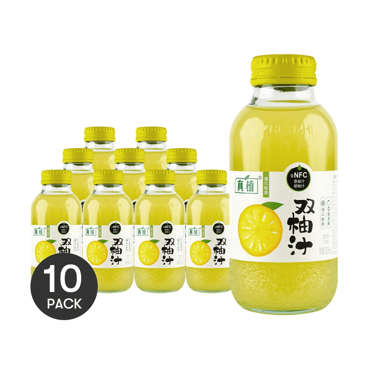 ZHENZHI-zumo de pomelo, 10 paquetes, 300ml