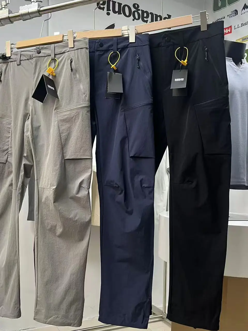 

Легкие дышащие брюки Qui Dry для улицы, мужские повседневные брюки с эластичной резинкой на талии, рабочая одежда с несколькими цветами, прямые брюки из полиэфирного волокна