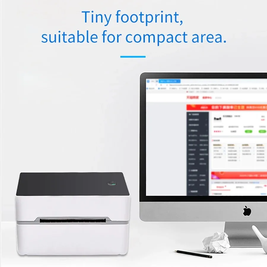 

Sihao 40-80mm Wireless Thermal Label Printer, Bluetooth Portable For Shipping Logistics Freight Barcode Labels