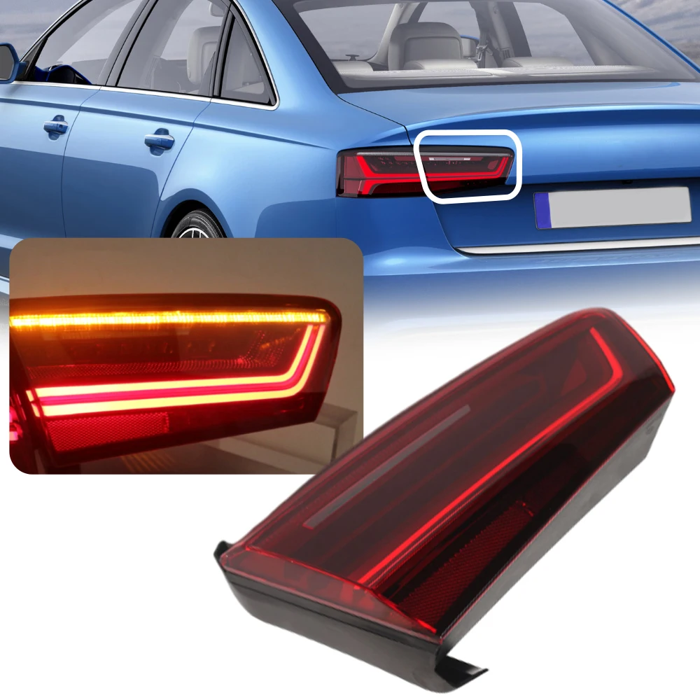 

Inner Tail Light(Rear Inner Left or Rear Inner Right For Audi A6 C7 Sedan (facelift) 2015 2016 2017 2018 4G5945093E 4G5945093D