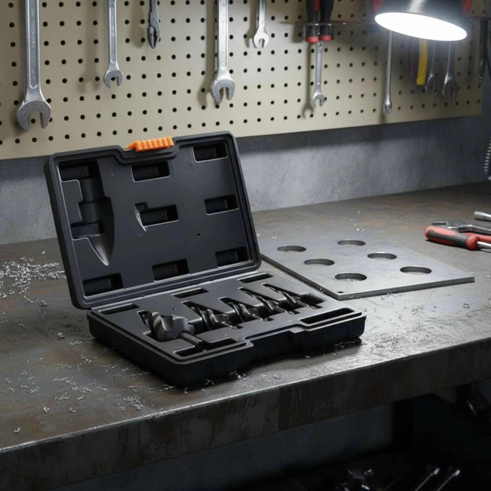 5-pieces-hss-step-drill-bit-set-rust-resistant-spiral-flute-step-drill-bit-power-tool-part-storage-case-for-diyers