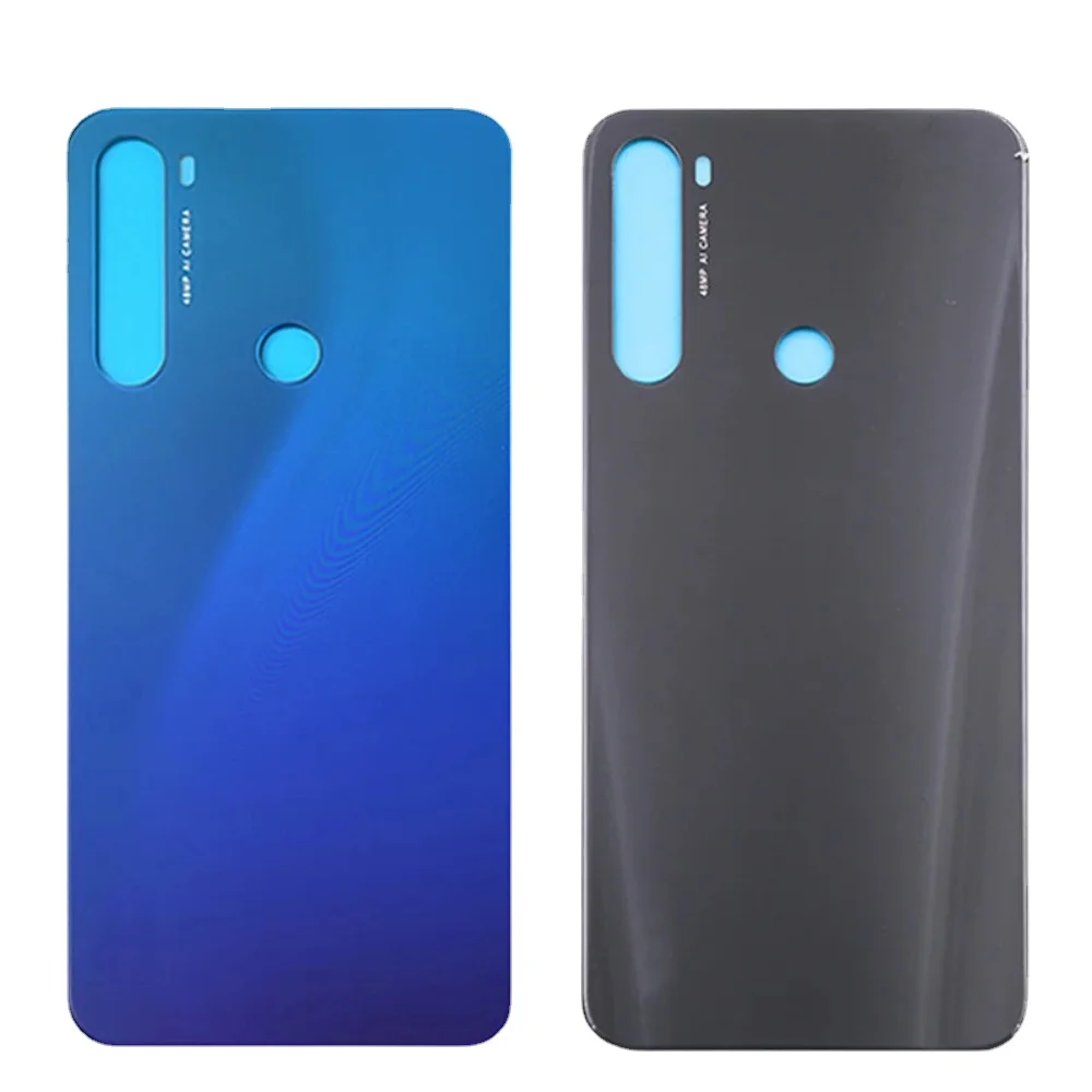 New For Xiaomi Redmi Note 8T Battery Back Cover Rear Door 3D Glass Panel For Redmi Note8T Housing Case With Adhesive Replace