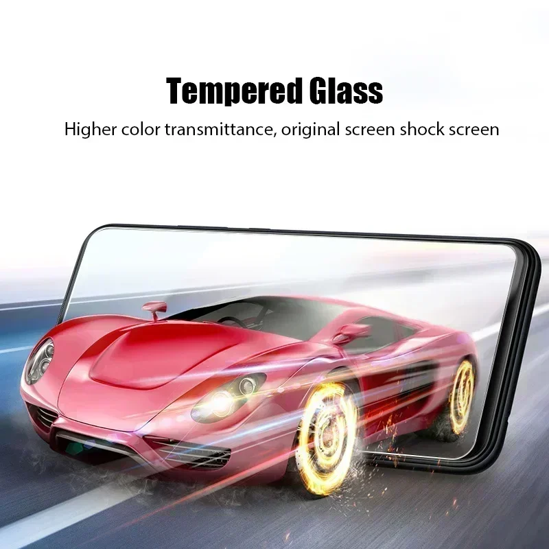 4 шт. Защитная пленка для экрана для Honor 8X 9X 8A 9A 8C 9C 10i 20i 30i Защитное стекло для Honor 10 20 30 50 Premium Pro Lite Glass