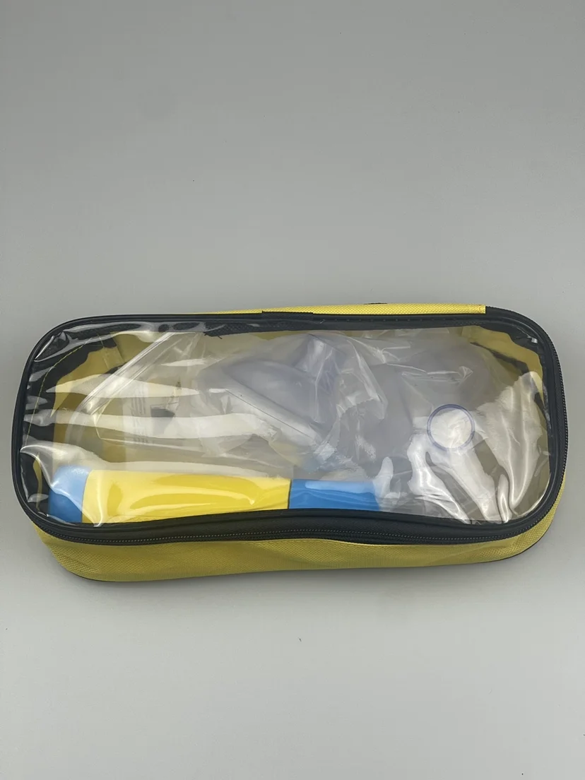 Máscara de entrenamiento antiasfixia para CPR - adultos y niños - imagen 3