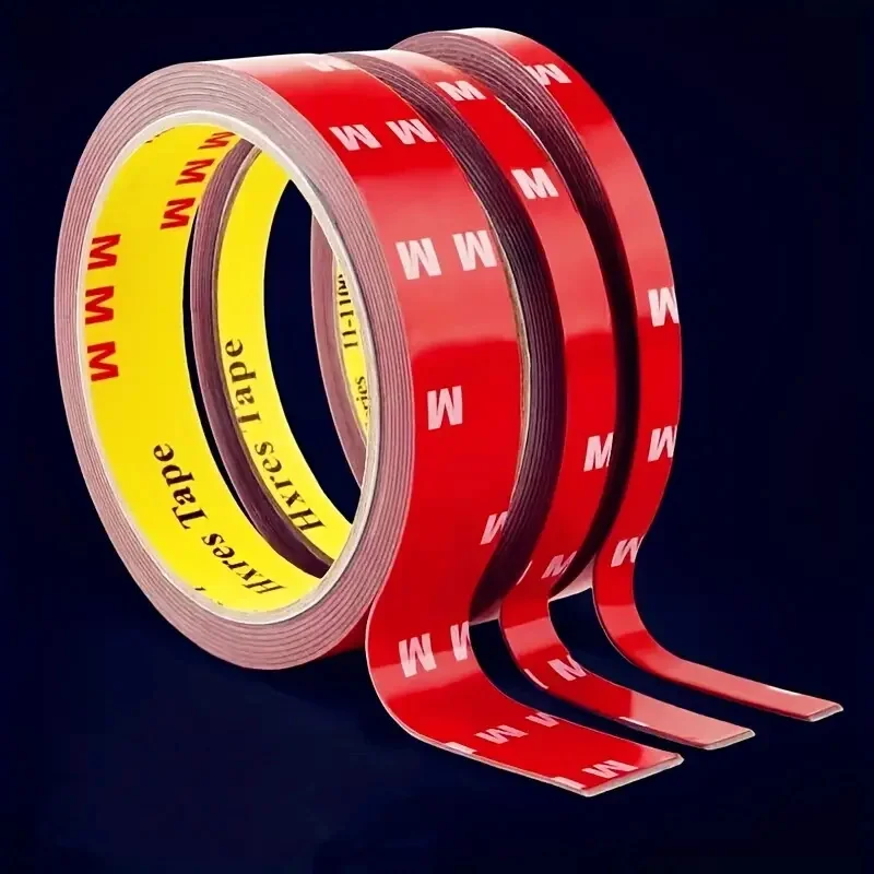 

Super Strong Double-Sided Adhesive Tape - High Viscosity.High Temperature Resistant,Waterproof, tear off without any residue