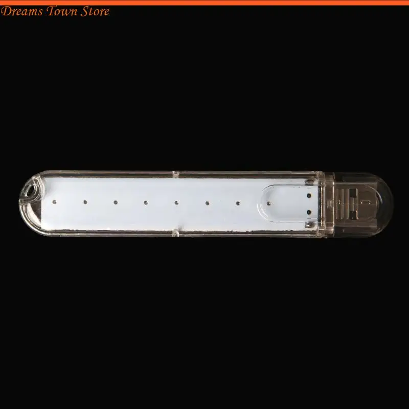 HX6A for DC 5V USB LED Reading Light Lamp Mini Portable 8 LED Eye-Care Night Light for Notebook Laptop Desktop PC