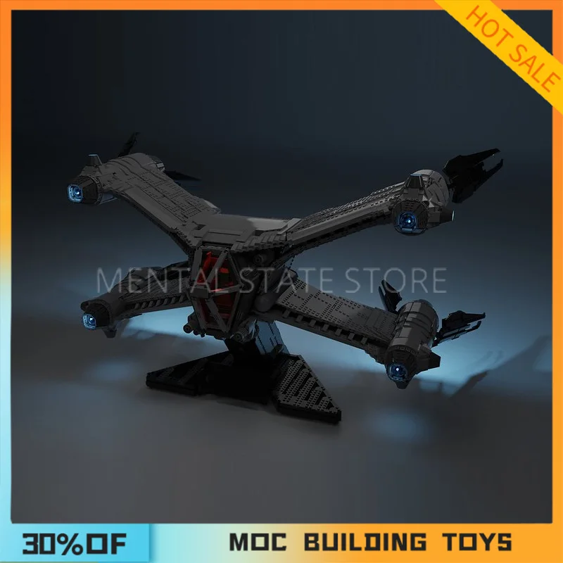 [7848PCS] Angepasst MOC starfighter Kreative Bausteine Set STEM Pädagogisches Spielzeug DIY Bau Modell Kit Geburtstag Geschenke