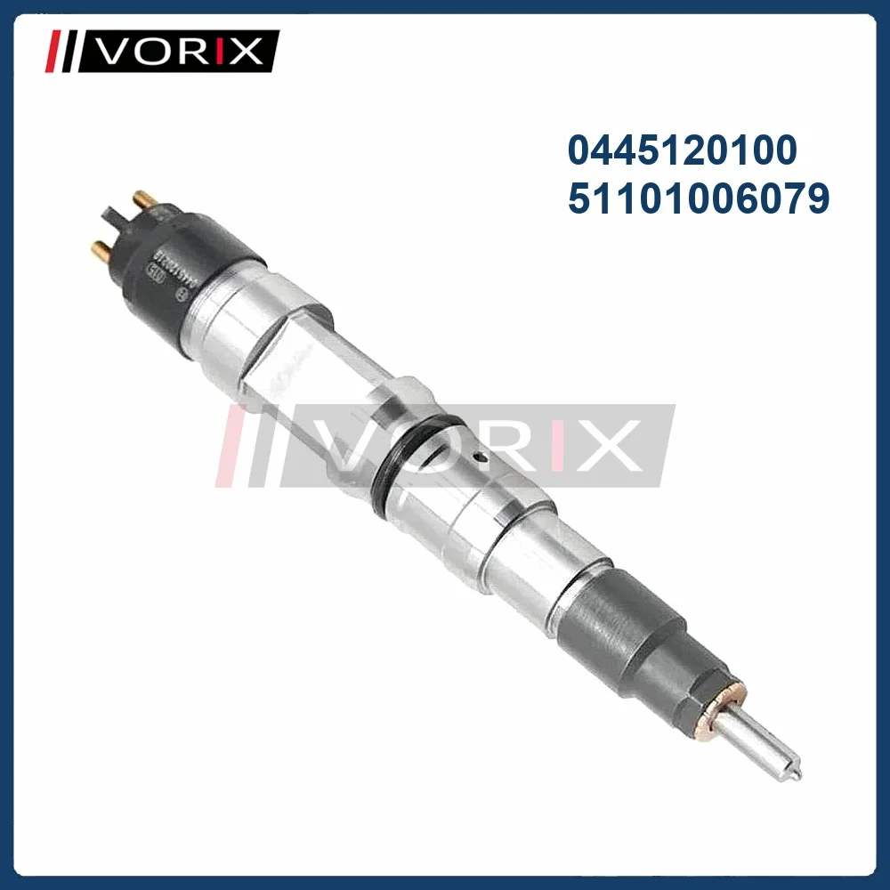 

0445120100 51101006079 Common Rail Diesel Fuel Injector for MAN TGA TGX TGS