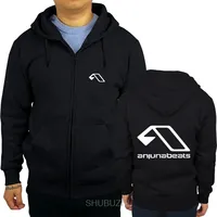 Above & Beyond Anjunabeats hoodies music DJ hoodies MC nightclub men Sportswear Male Fleece Hooded Zipper Jacket