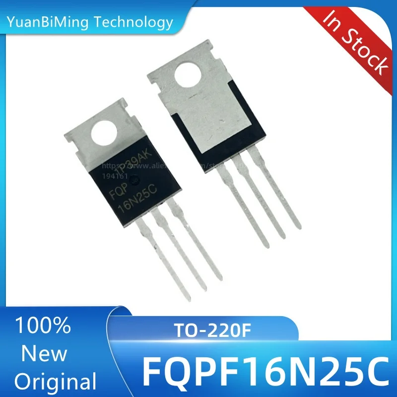 10PCS FQPF16N25C FQPF 16N25C  TO-220F