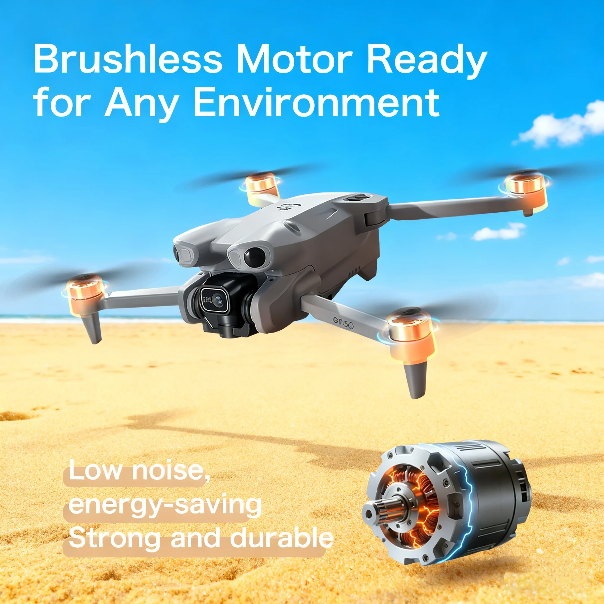 2026 جديد GT50 ماكس الطائرة بدون طيار 8K HD 6 "تحكم في الشاشة 30 دقيقة بطارية وضع مقطوعة الرأس هليكوبتر 360 ° لعبة فليب كوادكوبتر ميني بدون طيار للأطفال #5