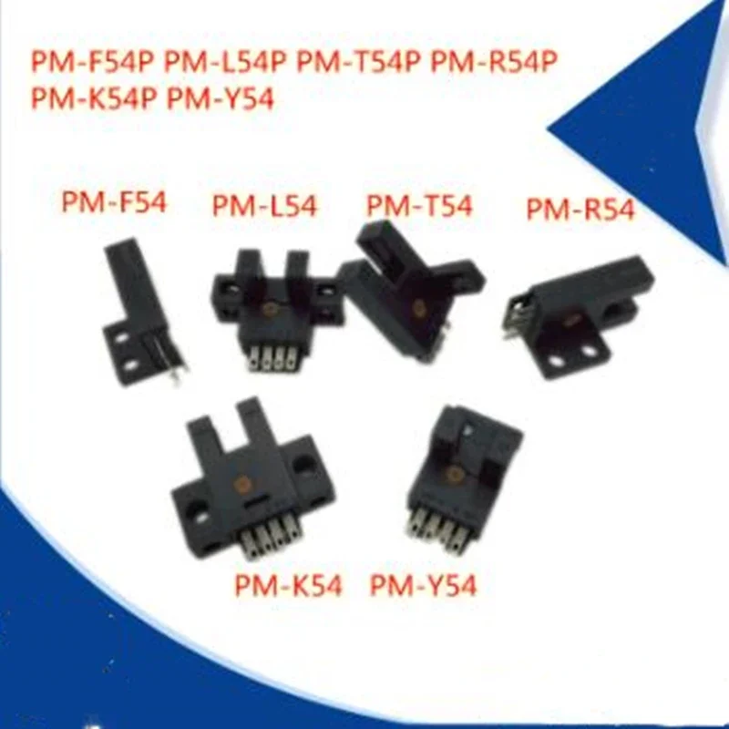 New 100%10PCS PM-F54P PM-R54P PM-Y54P PM-L54P PM-K54P PM-T54P Slot Type Photoelectric Sensor