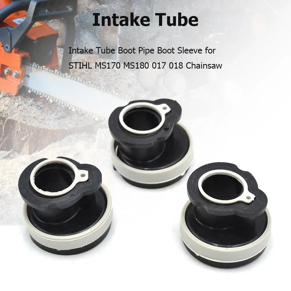 Practical Intake Tube Boot Equipment Chainsaw Tube Pipe Kit Accessories Logging Saw Air Inlet Pipe for STIHL MS170 MS180 017 018