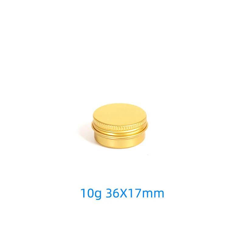 5 10 15 20 30 50 60g Lege Ronde Draagbare Aluminium Doos Metalen Blikjes DIY Crème Hervulbare Zilveren pot Theepot