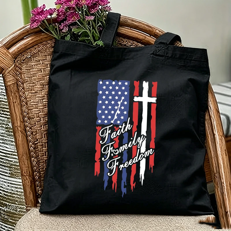 250周年記念の自由旗柄ヴィンテージUSAフラッグキャンバス - Women Bags Usa のレビューと価格