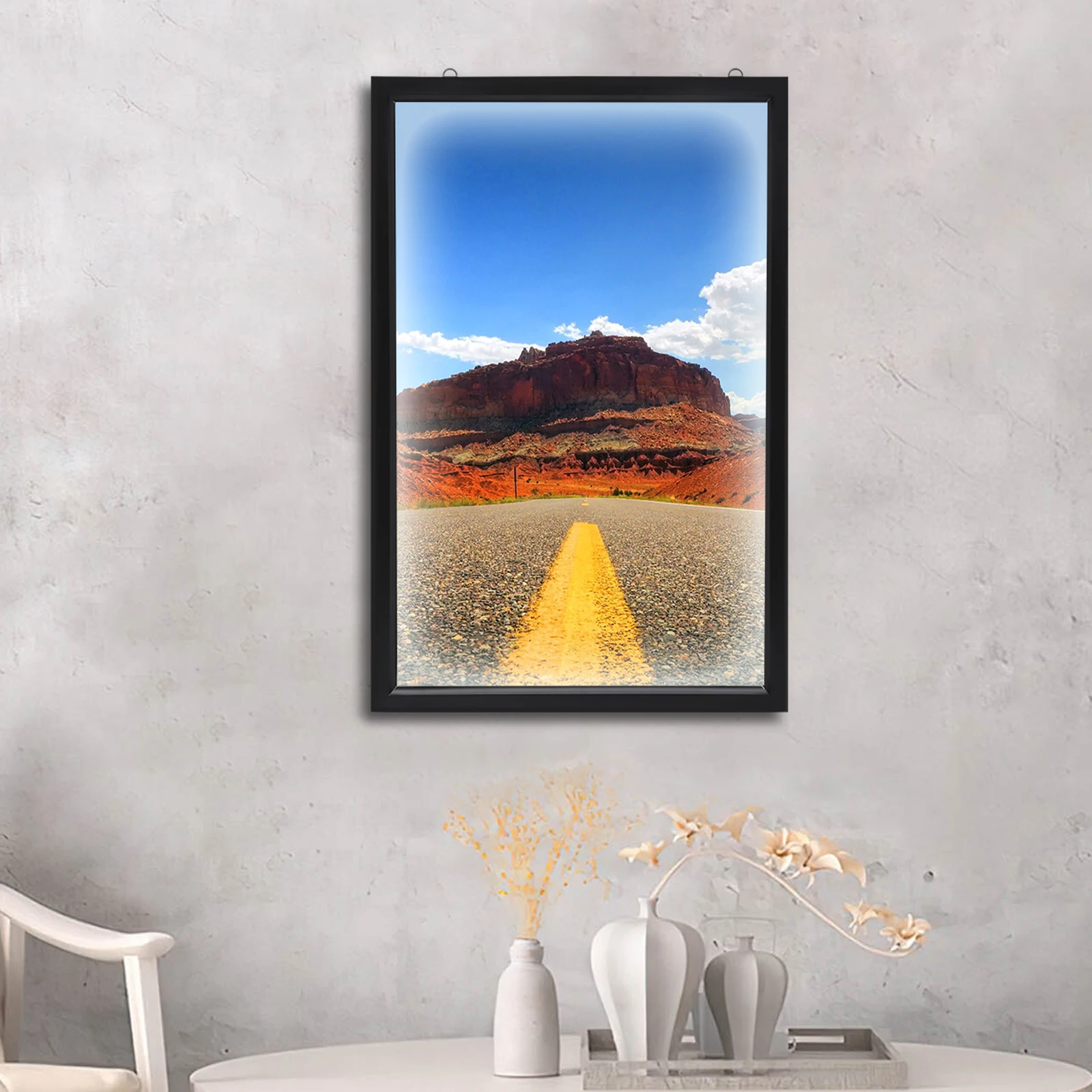 

23.6 X 35.8in LED Light Box Sign Advertising Poster Frame with Even Light for Store Restaurant Menu