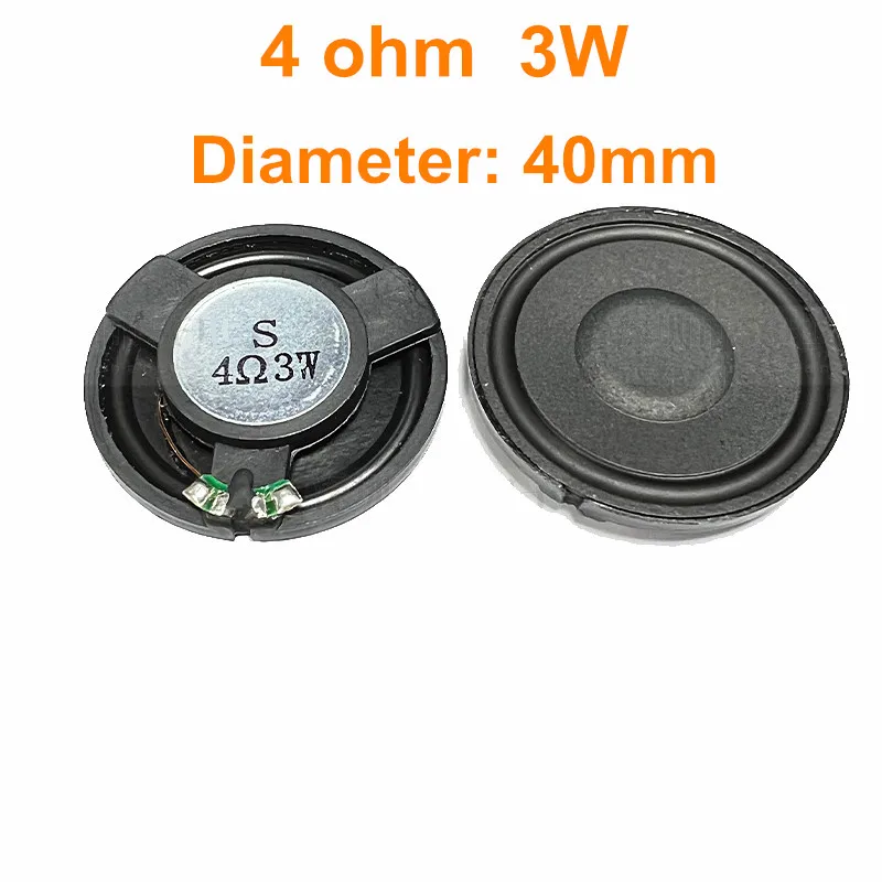 Diameter 28mm 32mm 40mm ultra-thin composite film speaker 4ohm 8ohm 2W 3W 3 watt loudspeaker enhanced bass