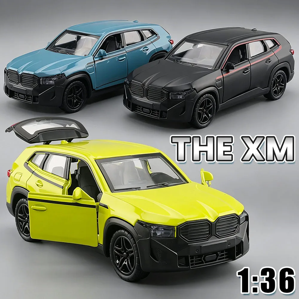 1:36 XM Alloy Miniature Models Diecast Cars Toys Rear Wheel Return Force Doors Can Be Opened Vehices for Boy's Birthday Surprise