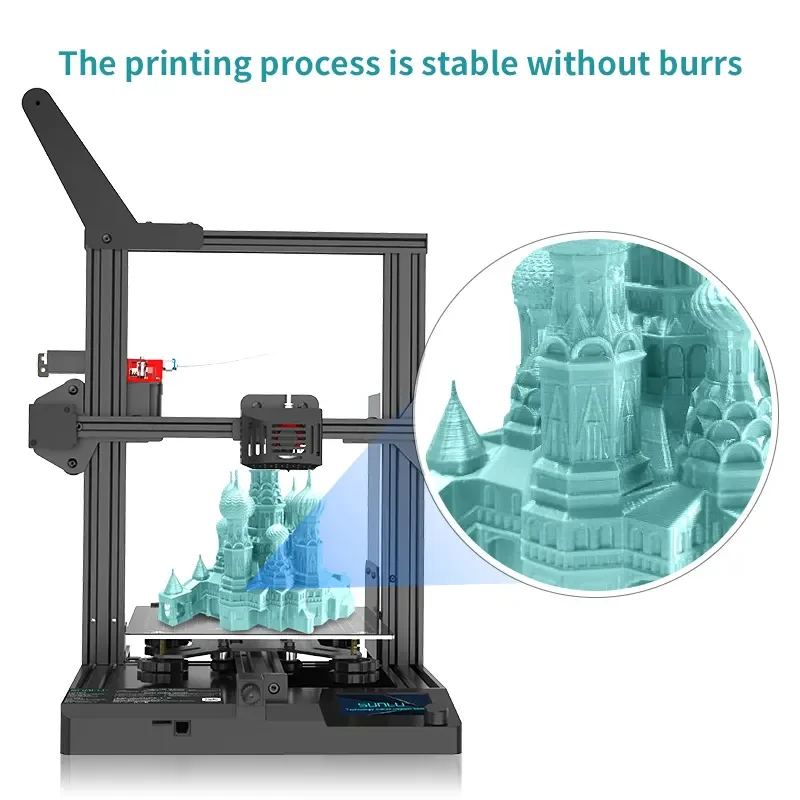 SUNLU TPU-SILK Filament Elastyczny, Błyszczący Filament 3D 1KG Szpula 1.75MM Dokładność Wymiarowa +/-0.03mm Szybka Wysyłka 3-7 Dni — zdjęcie produktu 3