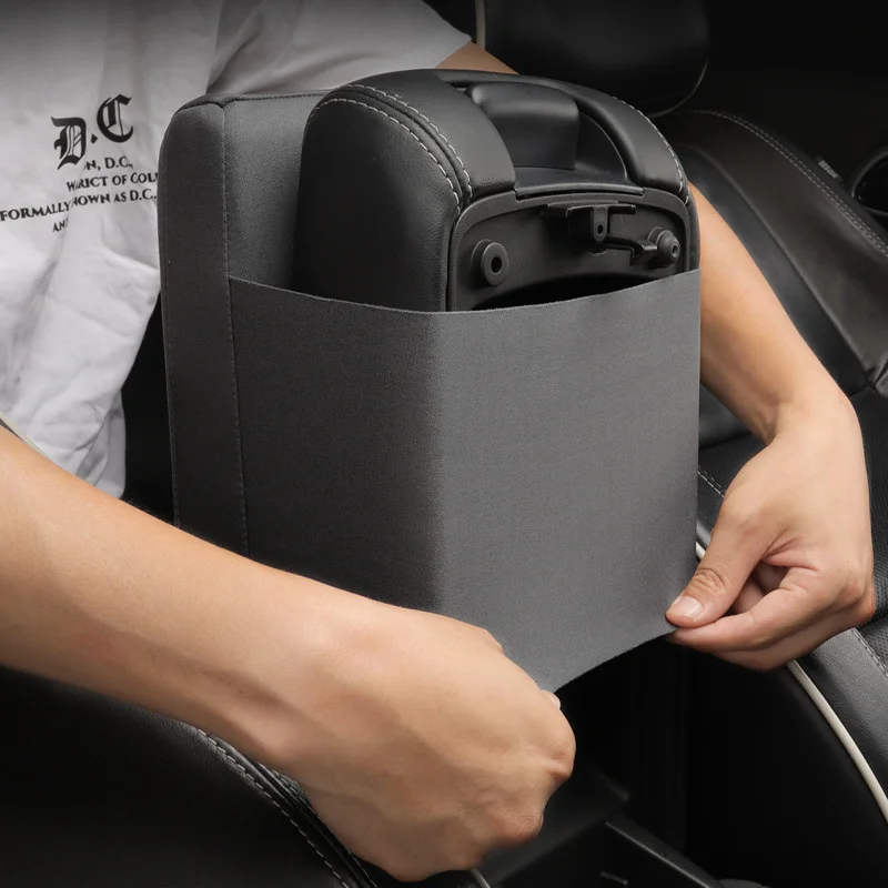 Car Armrest Box Height Pad Universal Memory Foam Height Pad Universal Auto Center Armrest Protective Cushion Support