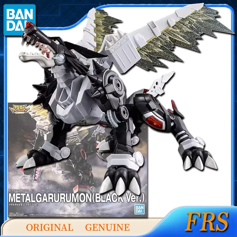 

Bandai оригинальный подлинный FRS Digimon Приключения металлический GARURUMON (черный вариант) Аниме фигурки героев, игрушки для детей, подарок, Сборная модель