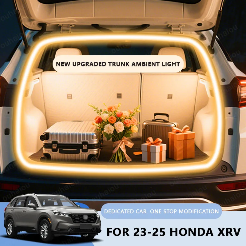 

FOR 23-25 HONDA XRV trunk Atmosphere lights modification light White warm white Rear Trunk LED Light Bar