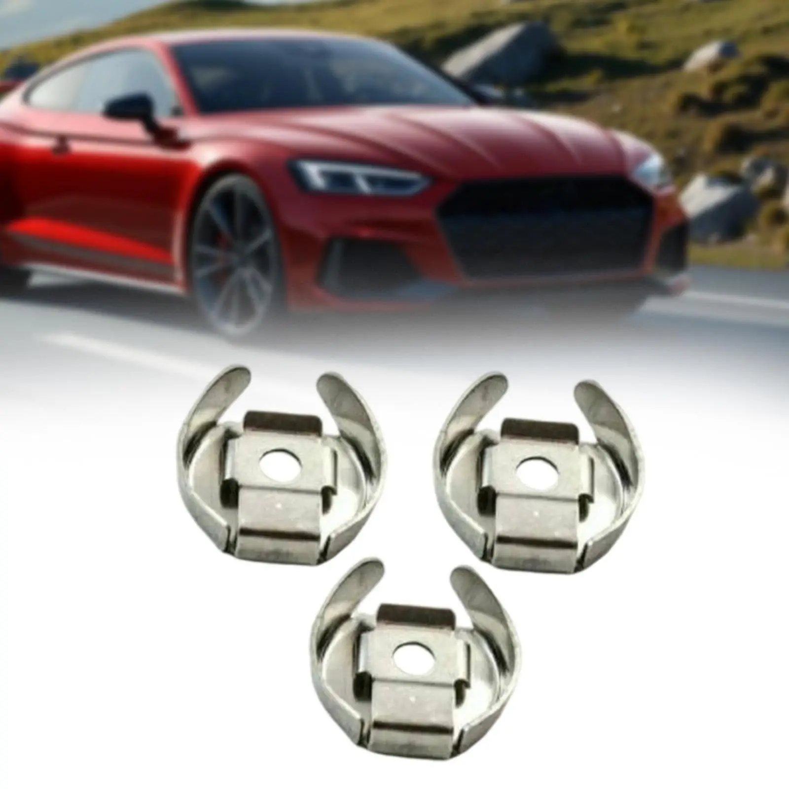 

Automotive Bracket Clip Metal Shifter Cable End Retaining Clip Replacement for VW Fox Scirocco Corrado Amarok