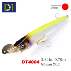 D1 Riser Bait Sinking Surface Popper Fishing Lures 2020 150mm 77g Saltwater Fishing  Heavy Body Casts Long Fake Lures DT5004