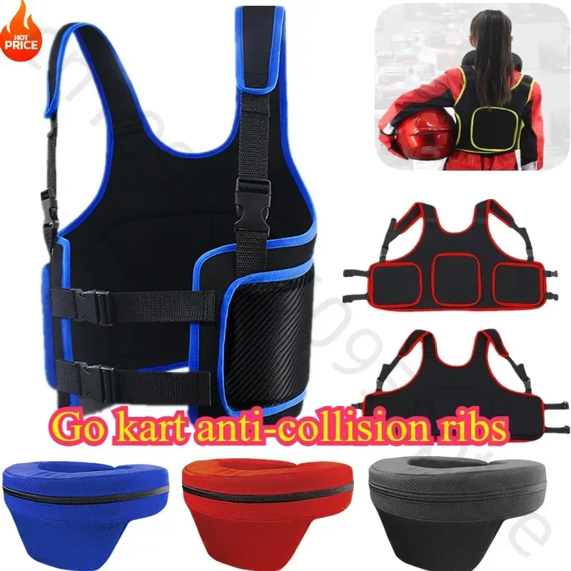 Adult Children Karting Club Riding Equipment Rib Armor Waist Armor Protective Gear Protective Cover Karting Accessoires