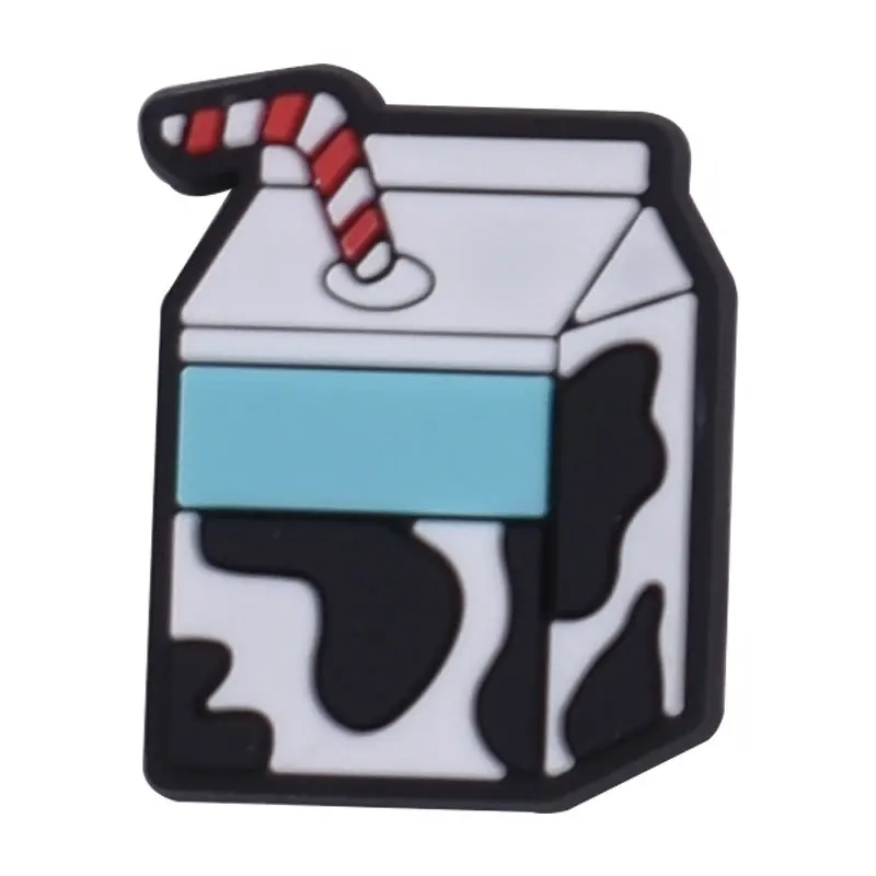 Coffee Milk Charms Pin para Crocs, Decoração de Sapatos, Crianças, Adultos, Natal, Menino, Menina, Presentes de Festa, Recém-chegados, Hot Sales, 1Pc