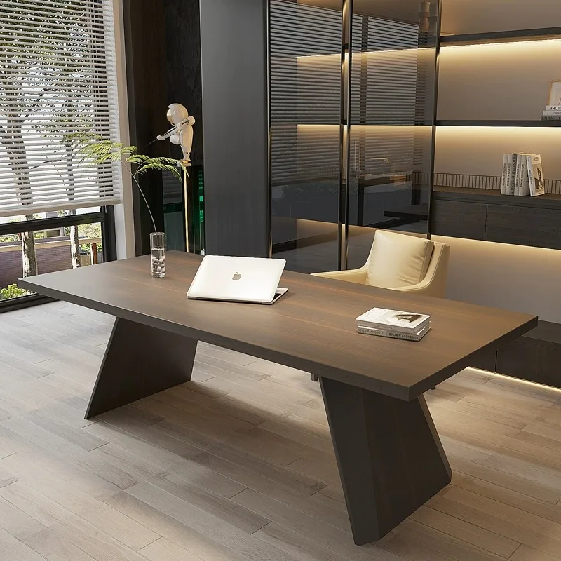

Итальянский минималистичный светлый роскошный учебный стол для дома, гостиной, компьютерного письма, современный минималистичный элитный стол