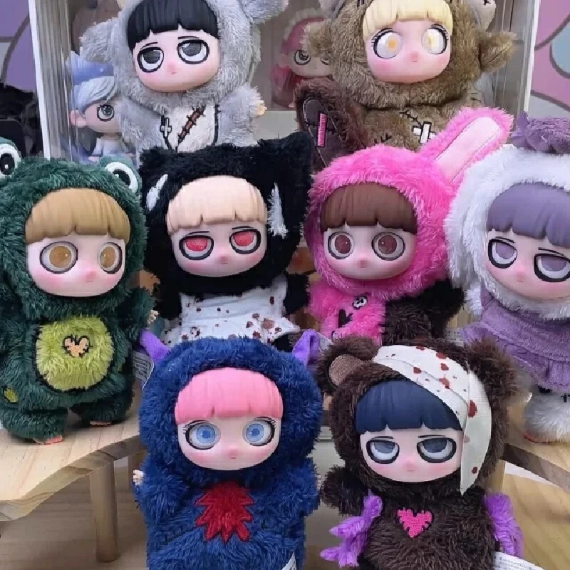 

Hot Sale Little Key Gothic Style Night Elf Plush Blind Box Pendant Trendy Plaything Collectible Girls Birthday Gift Authentic