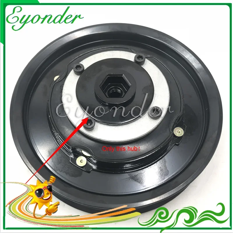 AC A/C Compressor Electromagnetic Clutch Hub Damper Front Plate Sucker DVE13 for Hyundai I40 Kia 1B33E00700 2A0920039 976441R100