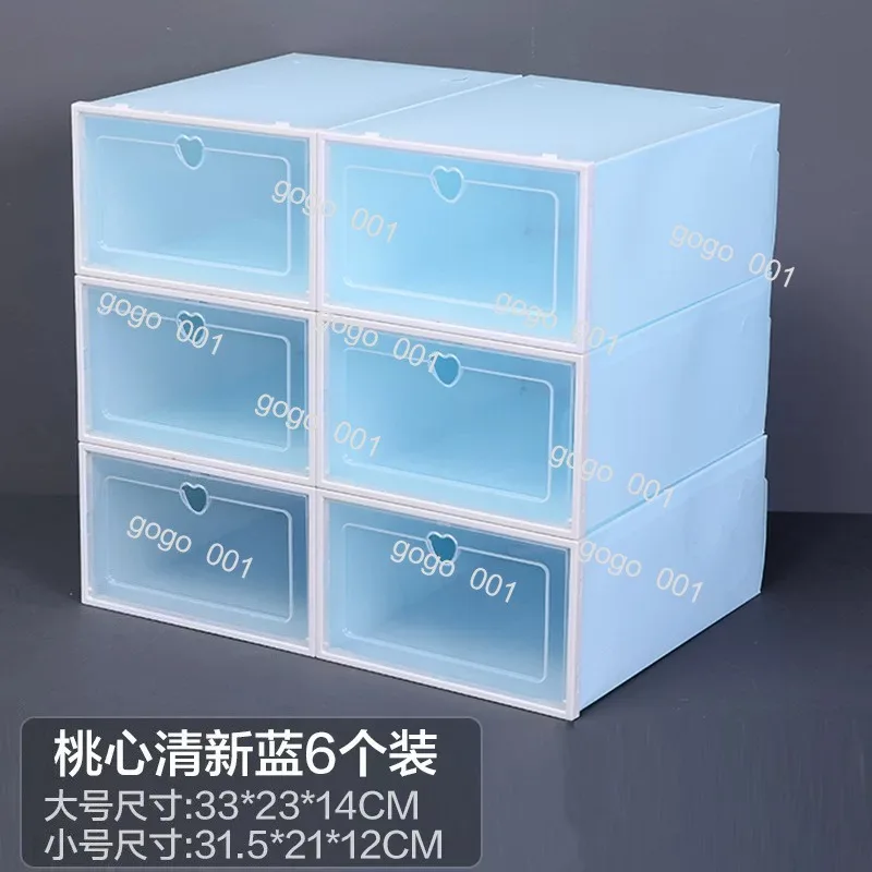 Thick Clear Plastic Shoe Box with Flip Lid – Stackable Space Saving Shoe Rack Organizer for Home, Foldable Storage Cabinet