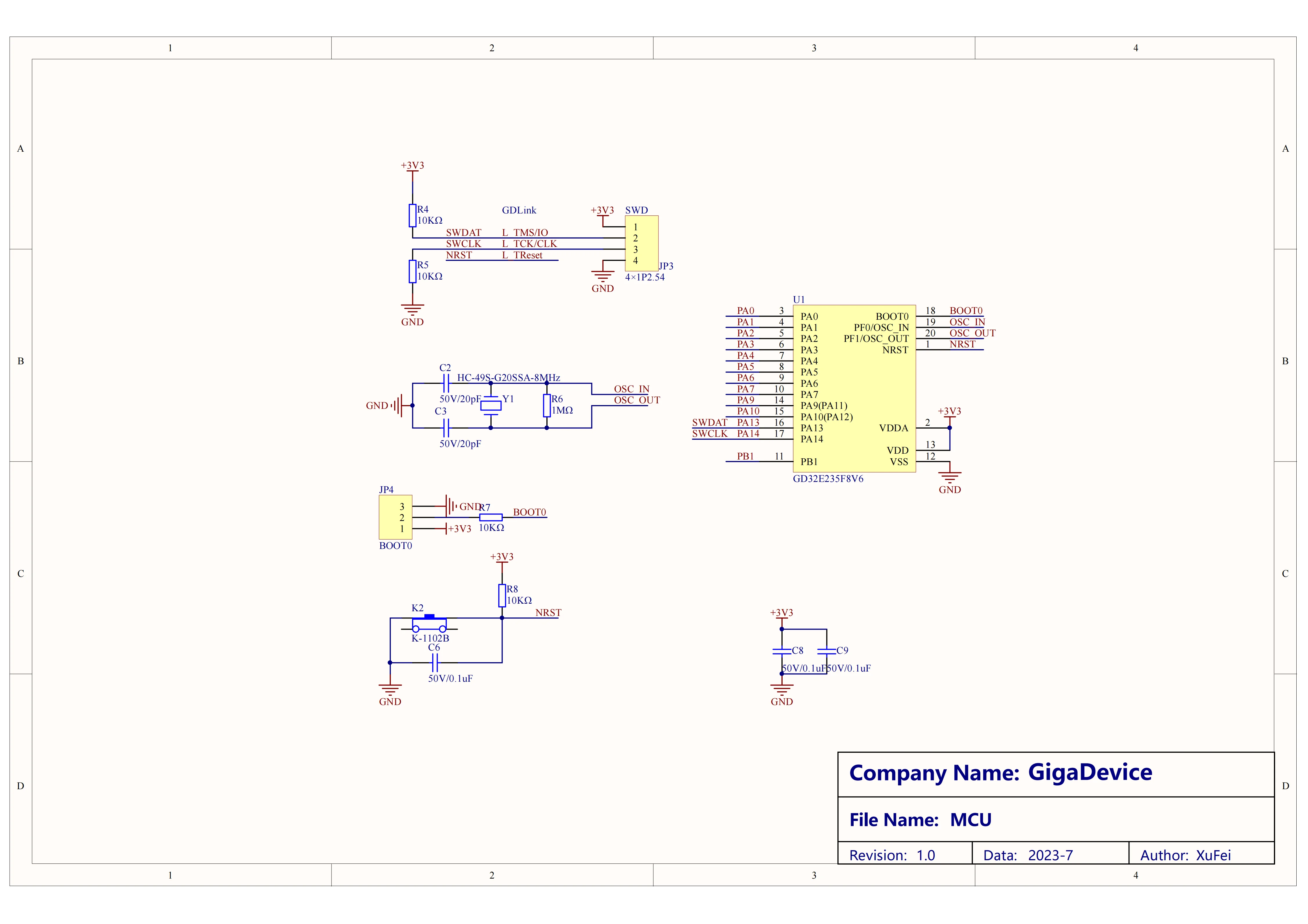 GigaDevice GD32E235V Development Board GD32E235V-START Evaluation Board
