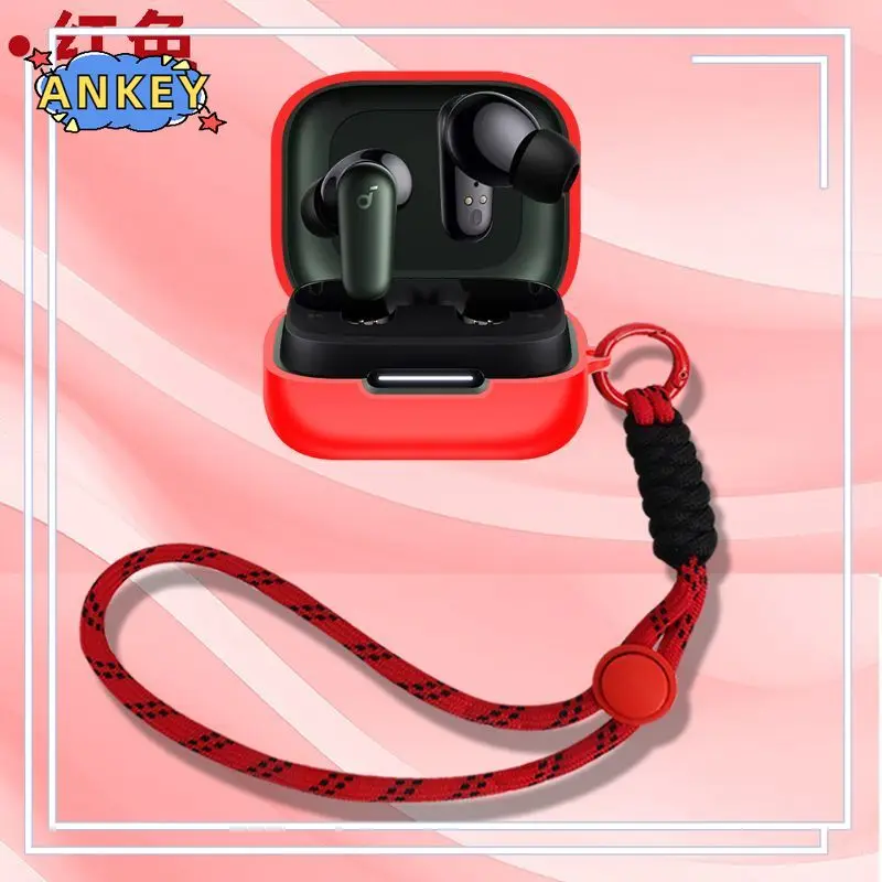 for Anker Soundcore P30i P40i Case Protective Silicone Covers Bluetooth Earphone Soft Shell Headphone Portable