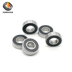 2Pcs High Quality Deep Groove Ball Bearing 6000  6001 6002  RS  Ball Bearing  ABEC-7  Rubber Sealed