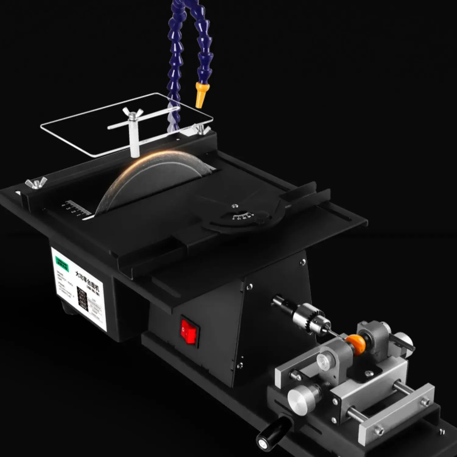 

1850W Multifunctional Jade Polishing and Cutting Machine Small Table Grinding Engraving Machine Table Saw Polishing Jade Tools