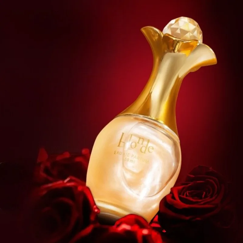 Блондинка Bombshell Кокетливый парфюм 50 мл Фруктовый цветочный аромат с элегантными нотами и краской мускуса для очаровательного соблазнительного аромата