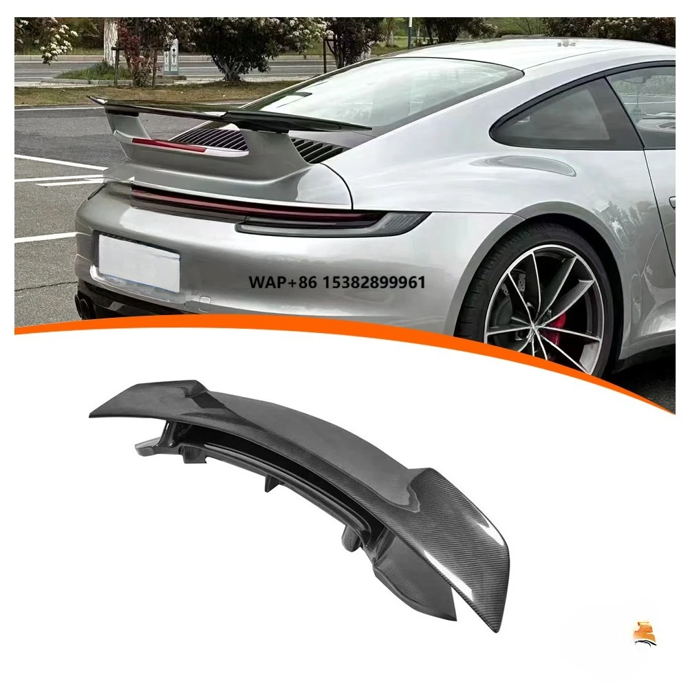

Car Accessories 911 992 SD Style 2019-IN Rear Wing Auto Body Systems Dry Wet Carbon Fiber Rear Wing for Porsche 911 992 2019-IN