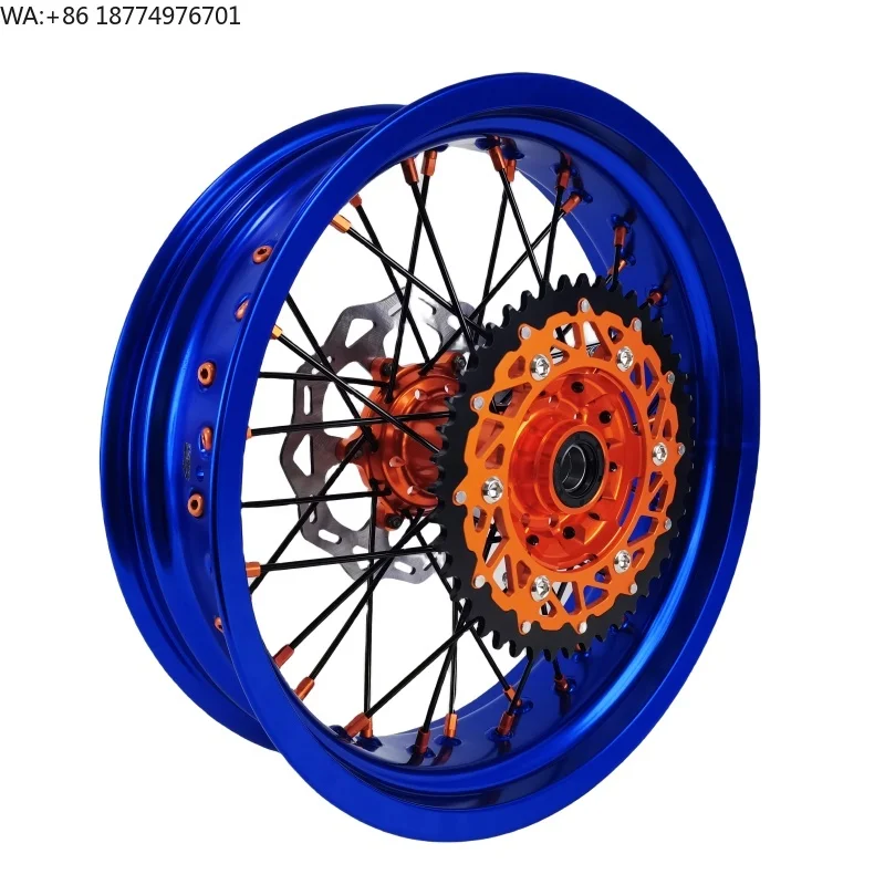 

High Performance Supermoto Wheels 17 Inch Aluminum Alloy for Yamaha YZ/YZF Front or Rear Wheel