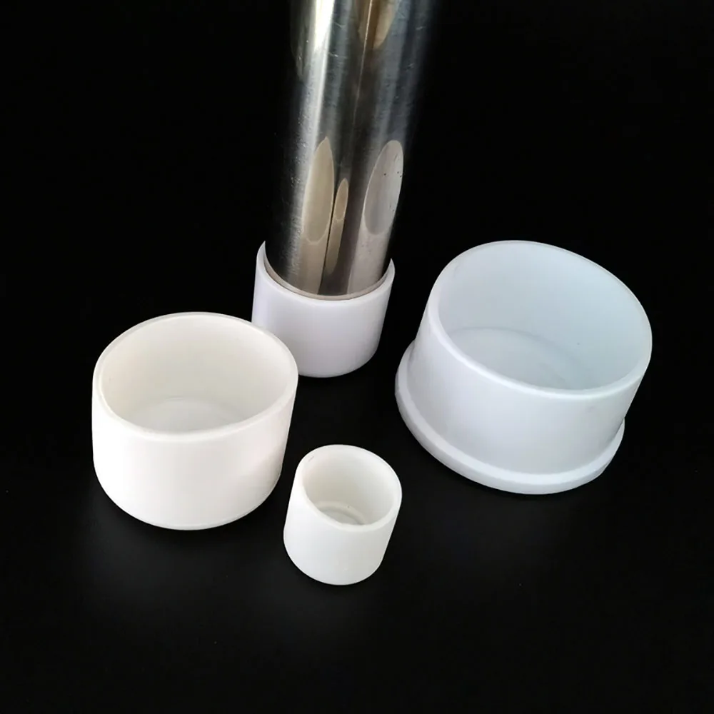 White Round Square Rectangular Chair Leg Caps Furniture Foot Table End Covers Pipe Plug Floor Protector Non-slip Bottom Feet Pad