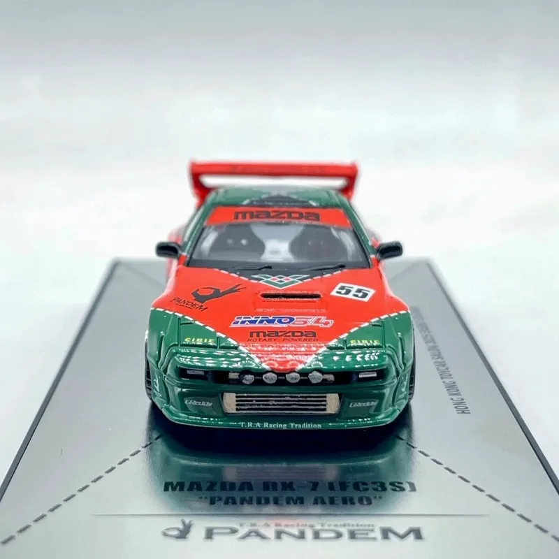 INNO 1/64 RX-7 FC3S Hong Kong Toycar Salon 2025 édition événement alliage jouet véhicule à moteur moulé sous pression en métal modèle cadeaux