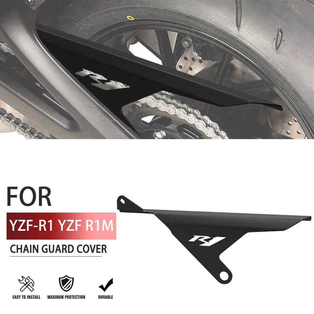 

YZF R1M 2015-2024 Motorcycle Accessories Chain Belt Guard Cover Protectorion For Yamaha YZF R1 YZF-R1 YZFR1M 2023 2022 2021 2020