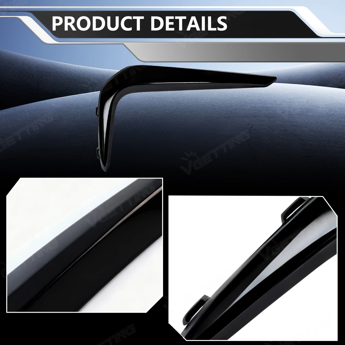 Fog Light Strips Trim Eyebrow Cover For BMW 5 Series G30 G38 M Sport 2018 2019 2020 Front Fog Light Lamp Grille 51118070541