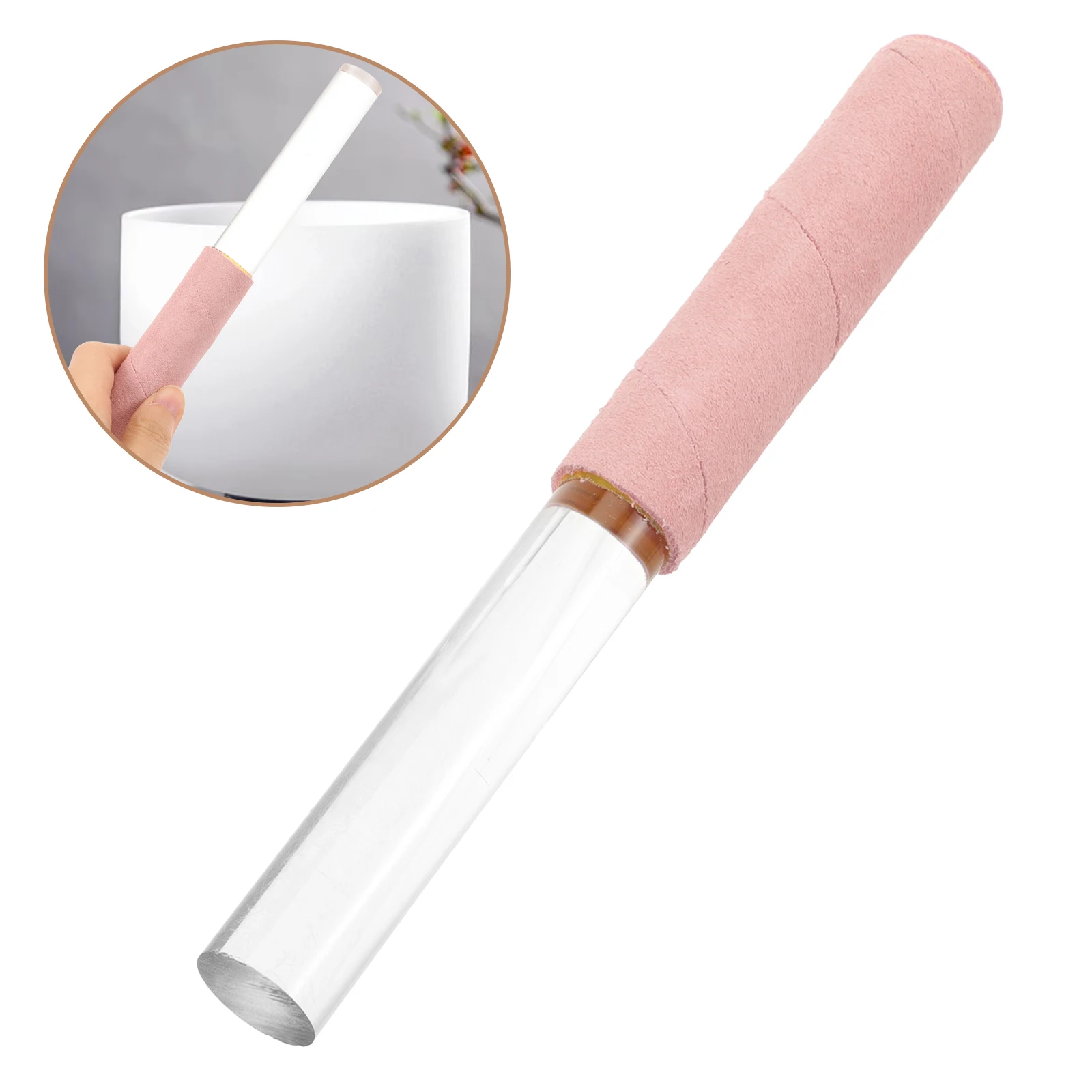

Acrylic Singing Mallet Crystal Bowl Mallet Durable Smooth Handle For Music Therapy Yoga Meditation Bowl Accessories Crystal