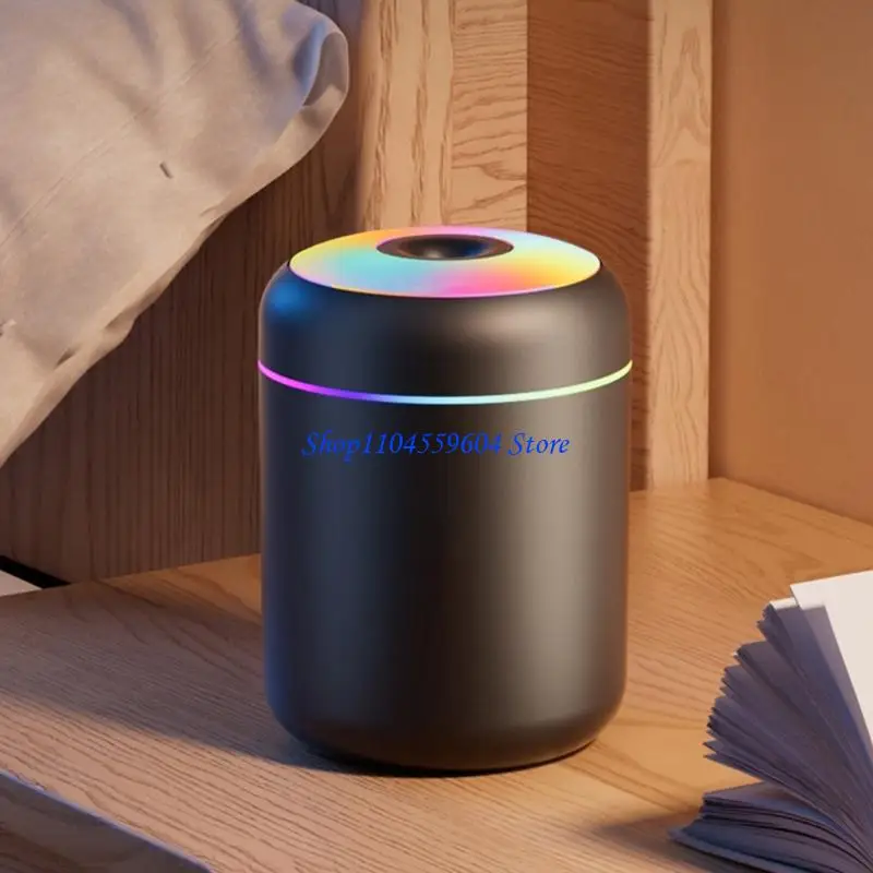 

12QM Travel Friendly Car Humidifier Rechargeable Compact Air Moisturizer For Desk Home Office Travel Quiet Misting