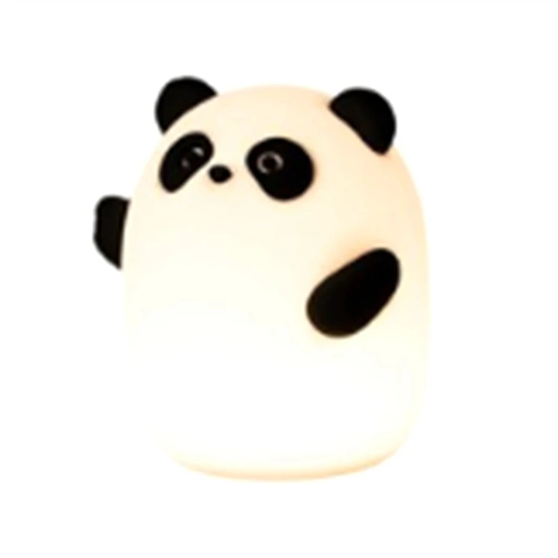 Panda Night Light Touch Night Light 3 Level LED Food Grade Silicone Light For Bedroom Decor