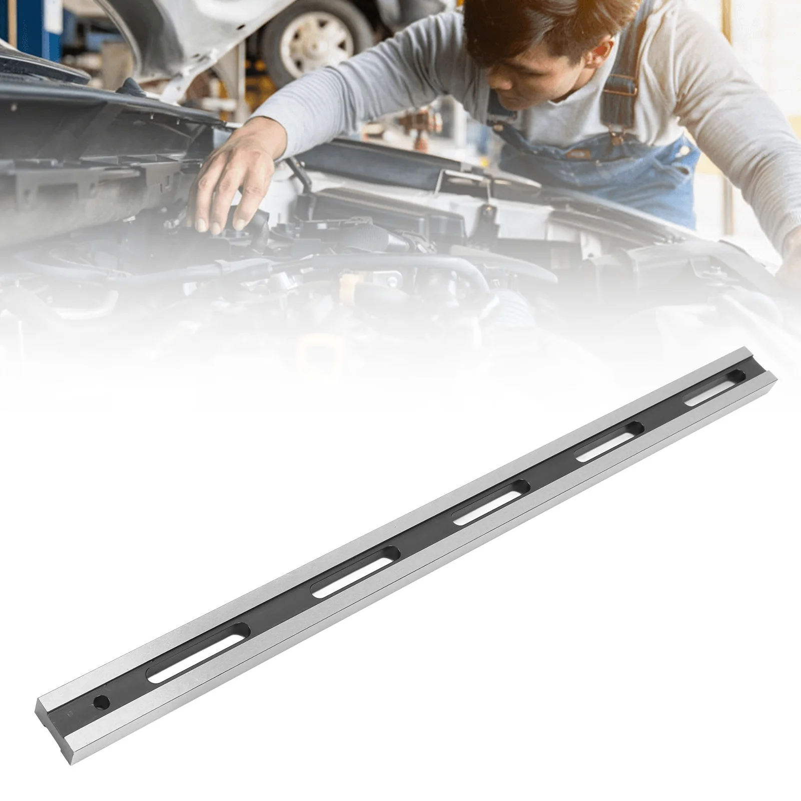 

Metal Straight Tool Cylinder Head Straight Tool 24 Inch High Accuracy with Storage Box for Checking Engine Blocks