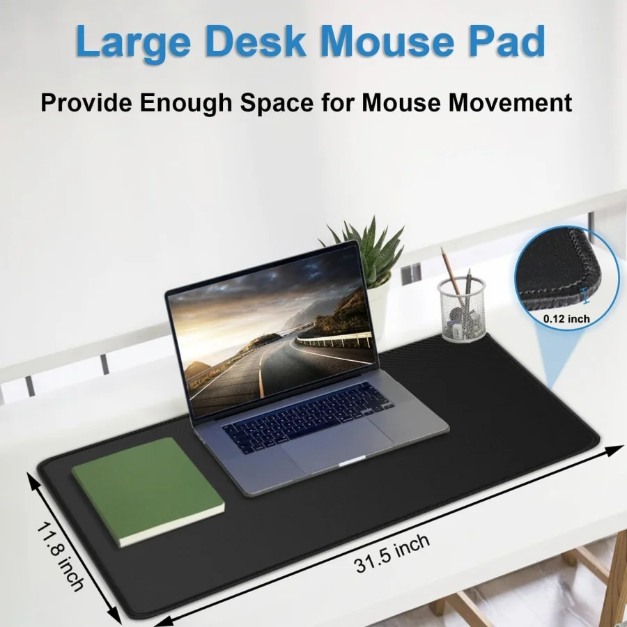 New Large Gaming Mouse Pad Beauty City Sencery Extended Soft Computer Keyboard Mat Non-Slip Rubber Base Mousepads